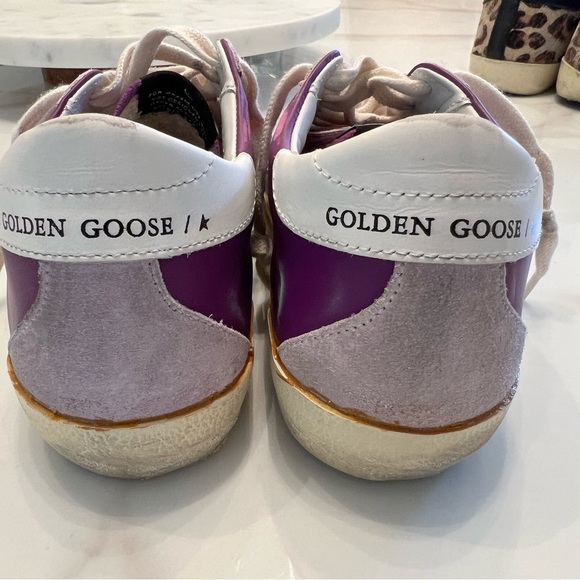 Brand New Still in Box Golden Goose Superstar Classics with Spur - Picture 4 of 7